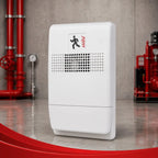 Kidde 24VDC Wall Mount Fire Alert Chime White UL/FM Approved for Safety Contractors