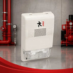 Kidde Chime Strobe 24VDC Fire Alert System White – Reliable Visual Audible Fire Protection for Homes and Businesses