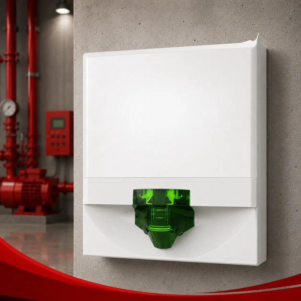 Kidde Strobe White Green Lens Fire Signal for Enhanced Safety