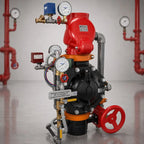 Viking Preaction Fire System: Double Interlock, Galvanized VXD PTR
