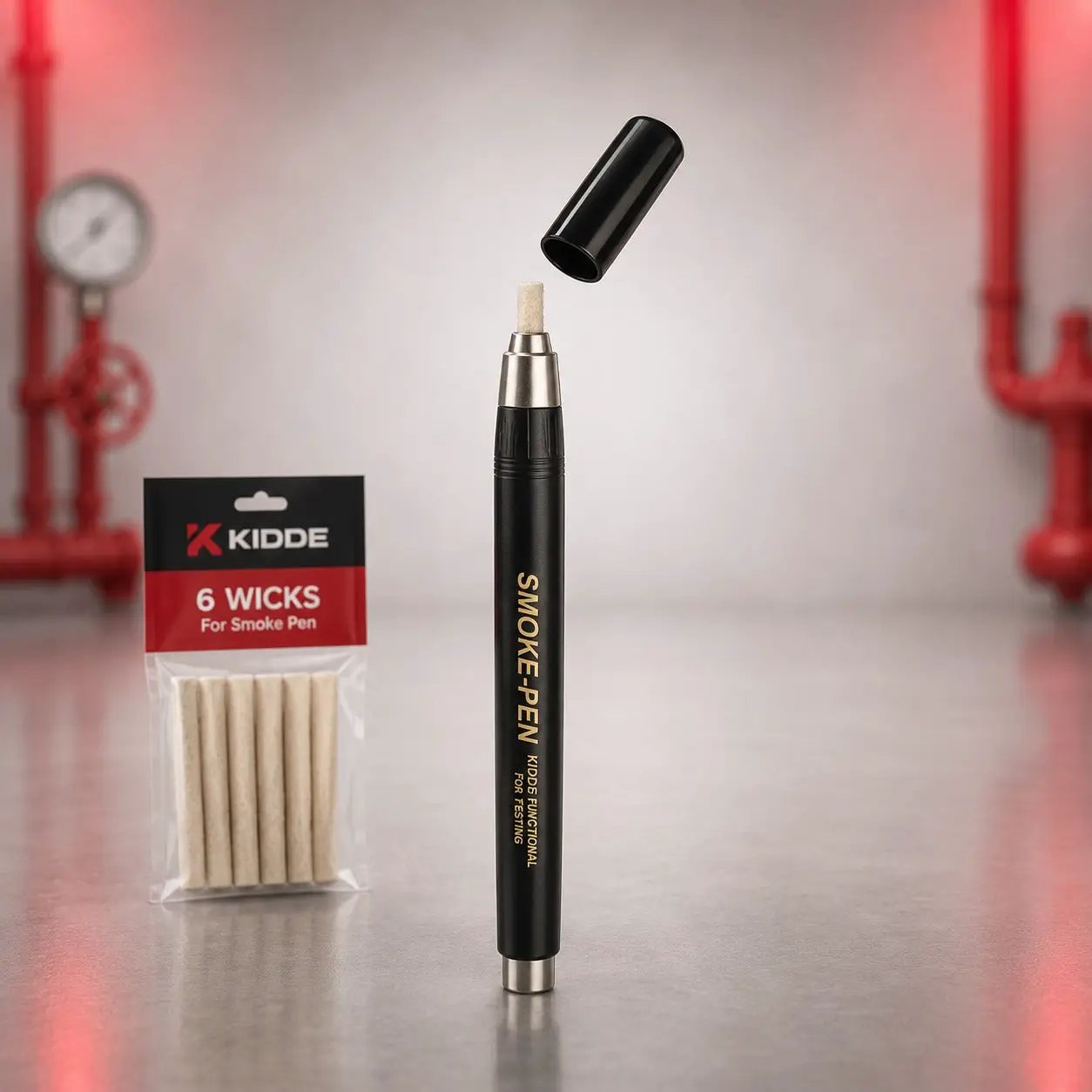 Kidde Smoke Pen with 6 Wicks for Fire Safety Testing