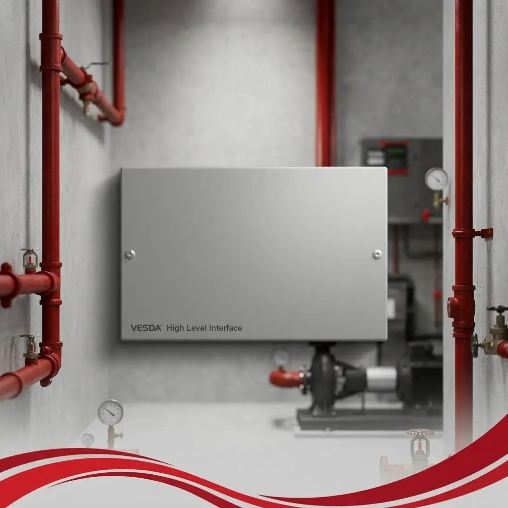 VESDA Modbus Type 3 HLI Metal Box Wall Mounted Fire Safety