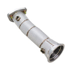 Straight Free Flow Stainless Steel Down Pipe for Porsche Macan Turbo 2.0 21-24