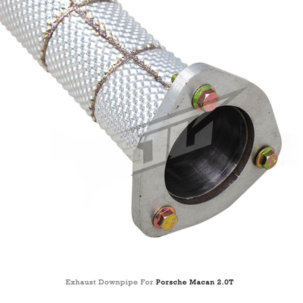 Straight Free Flow Stainless Steel Down Pipe for Porsche Macan Turbo 2.0 21-24