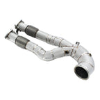 Racing High Flow Stainless Straight Downpipe for Audi RS3 TTRS 2.5T