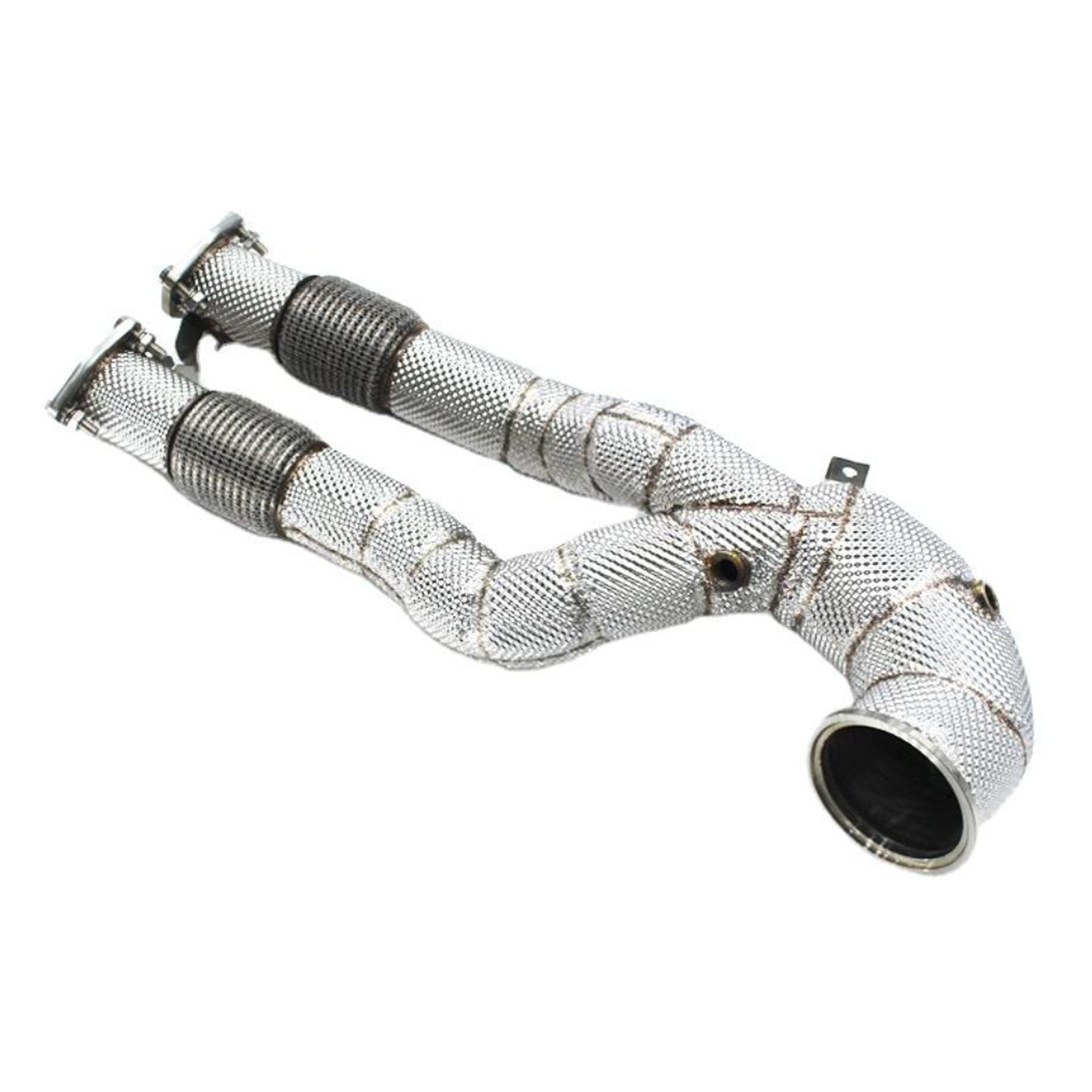 Racing High Flow Stainless Straight Downpipe for Audi RS3 TTRS 2.5T
