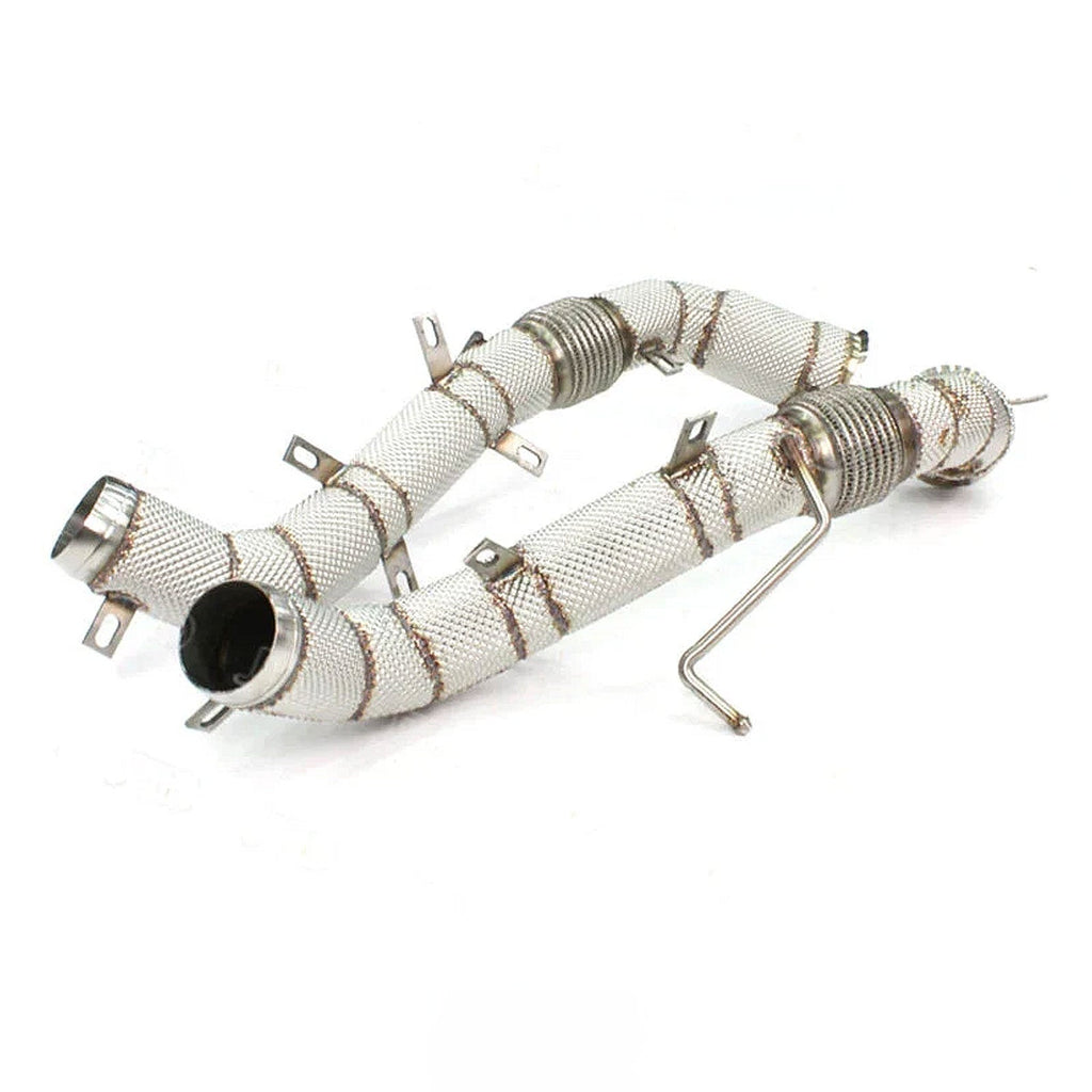 304 Stainless Performance Race Down Pipes for McLaren 570S 570GT