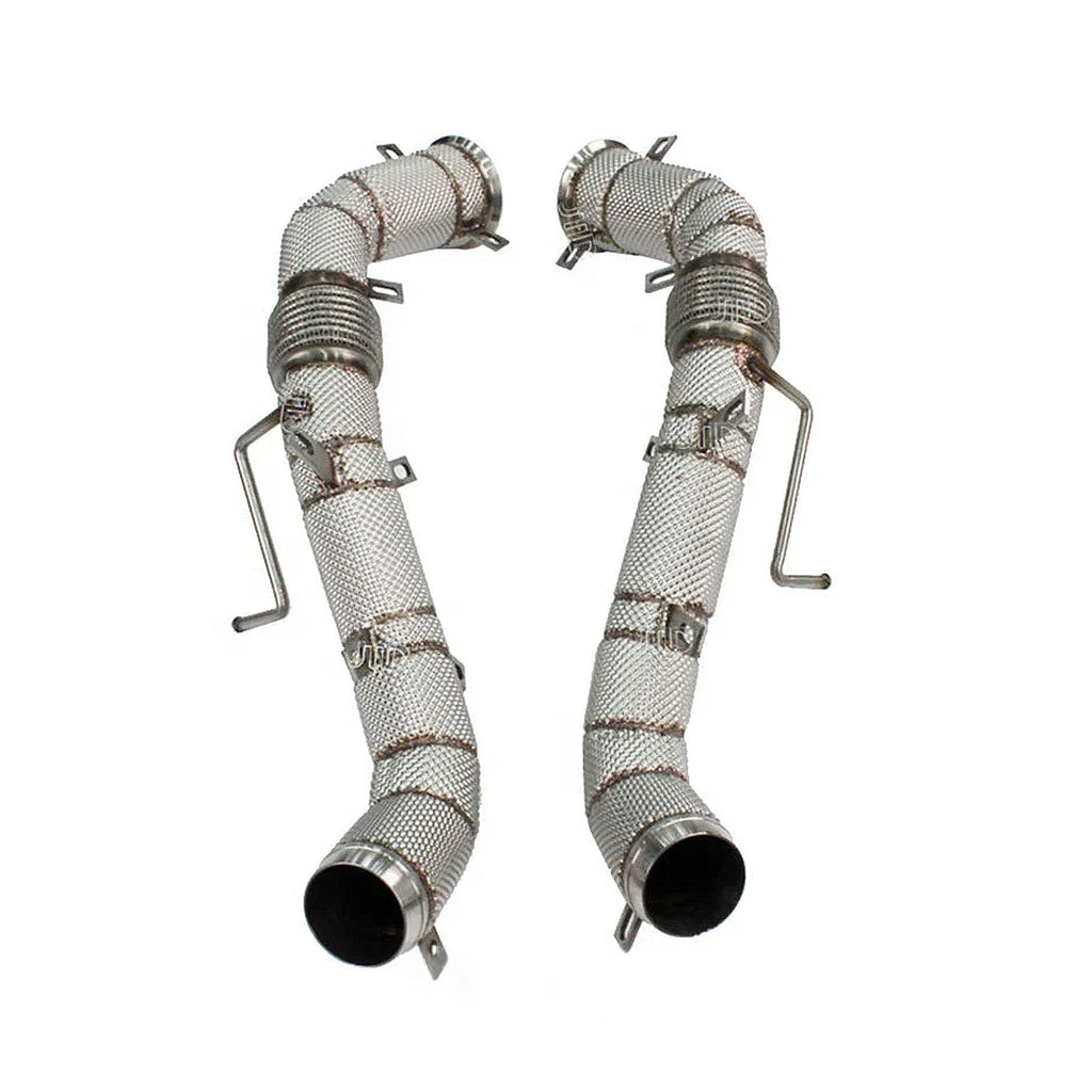 304 Stainless Performance Race Down Pipes for McLaren 570S 570GT