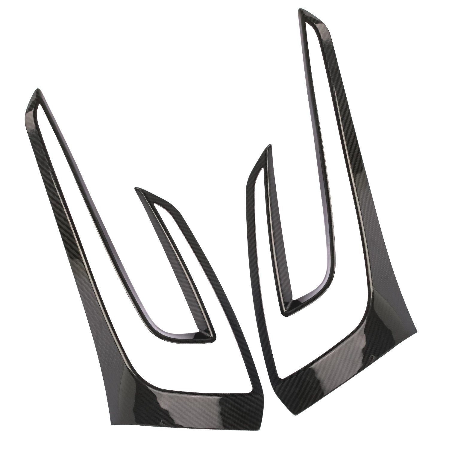 Dry Carbon Fiber Tail Light Cover for Model 3 Highland (2 pcs)