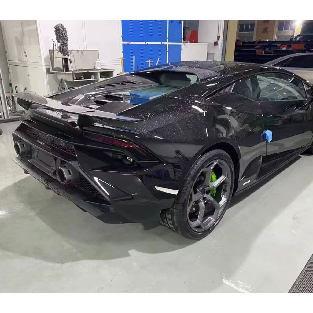 Carbon Fiber Rear Base Deck Lid Replacement for Lamborghini Huracan EVO