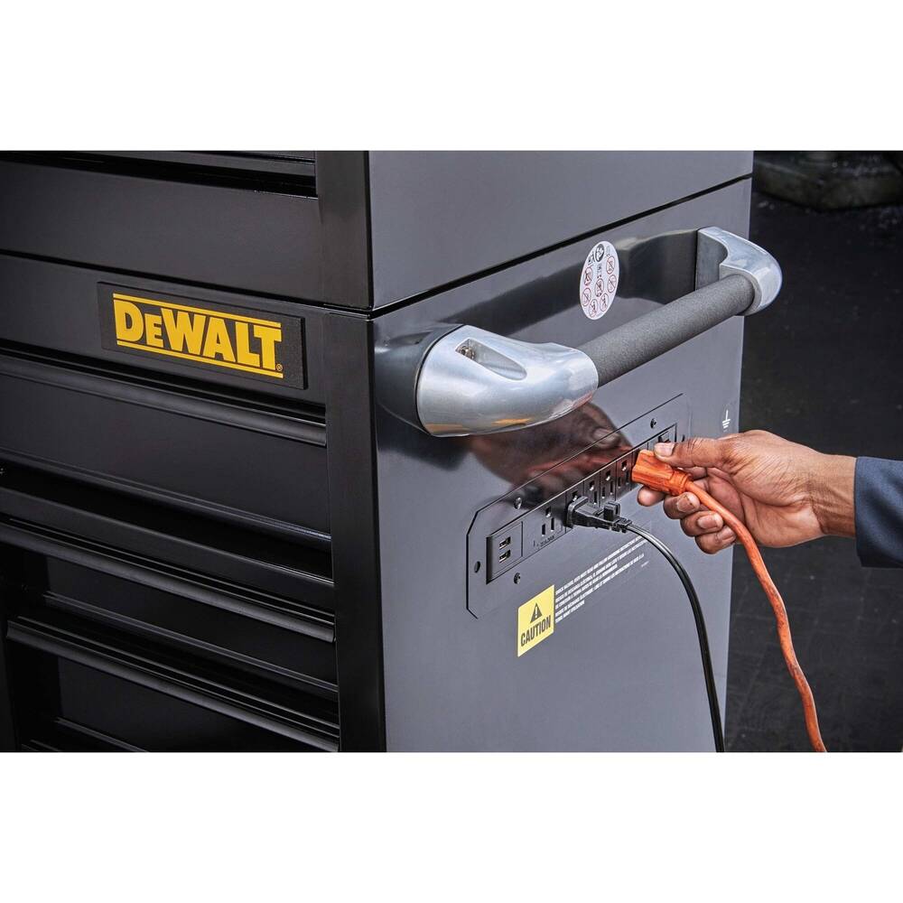 DEWALT 700 Series Husky Rolling Tool Cabinet, 26 in Wide, 6-Drawer, Roller ToolBox Organizer Chest Workbenches