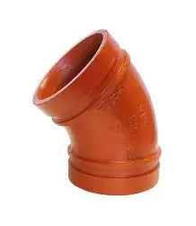 E-2 Grooved 45 Degree Elbow for Fire Protection Systems