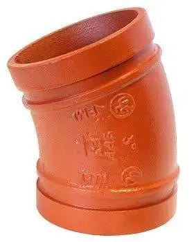 E-3 Grooved 22.5 Degree Elbow