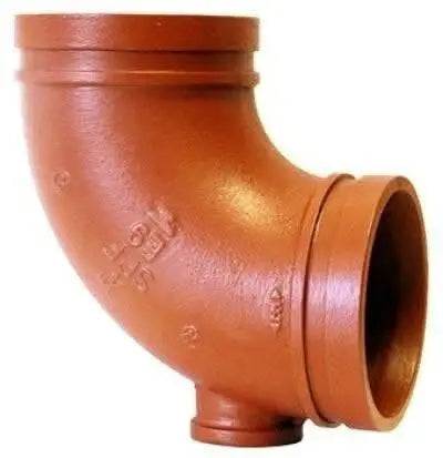 Fire Protection Grooved Drain Elbow E-9 Radius