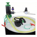 Air Drum Pump, 4.5 gpm, 10 psi, 1:1