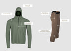 Eberlestock Lochsa Merino Zip Hoody - w/ Quick Dry & Moisture Wicking