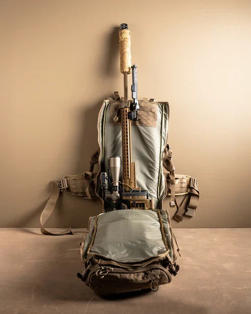 Eberlestock Spectre - 50L Mission Capacity for Large Chassis Rifles - Weather-Proof Protection