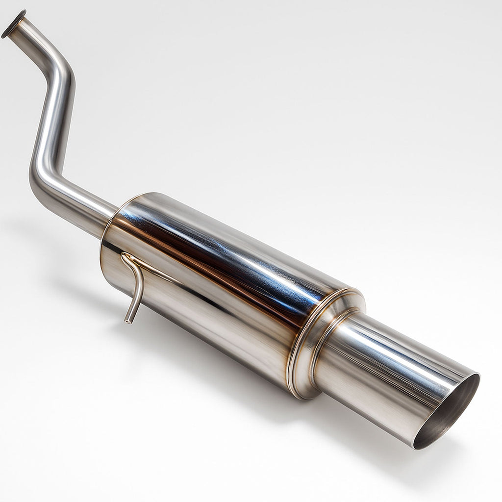 2.5” Stainless Steel Catback Exhaust Muffler System For Honda CRX 88-91 304ss