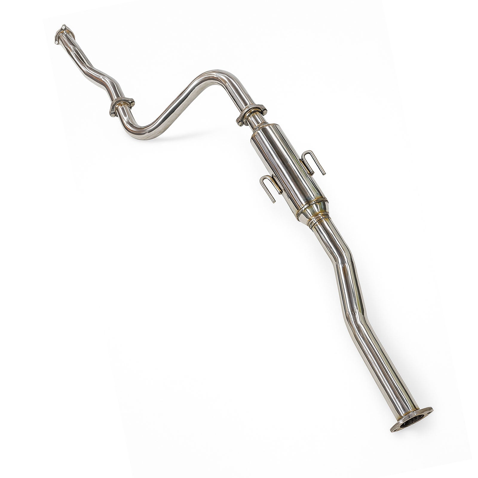 2.5” Stainless Steel Catback Exhaust Muffler System For Honda CRX 88-91 304ss