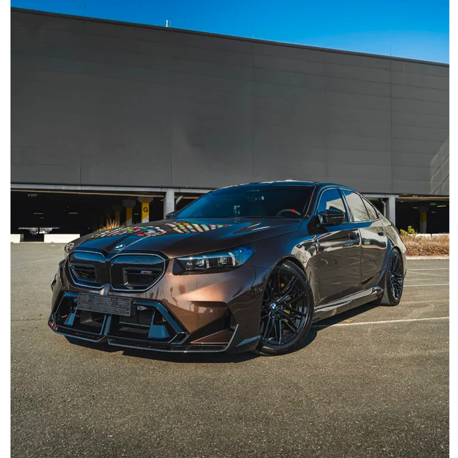 MP Style Dry Carbon Fiber Front Lip for BMW G90 G99 M5
