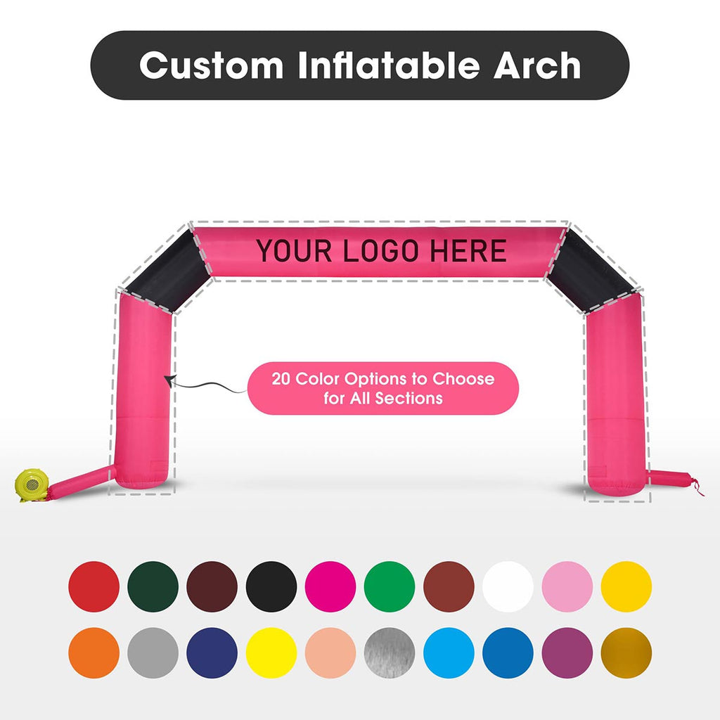 Yescom Custom Inflatable Entrance Arches Air Blow