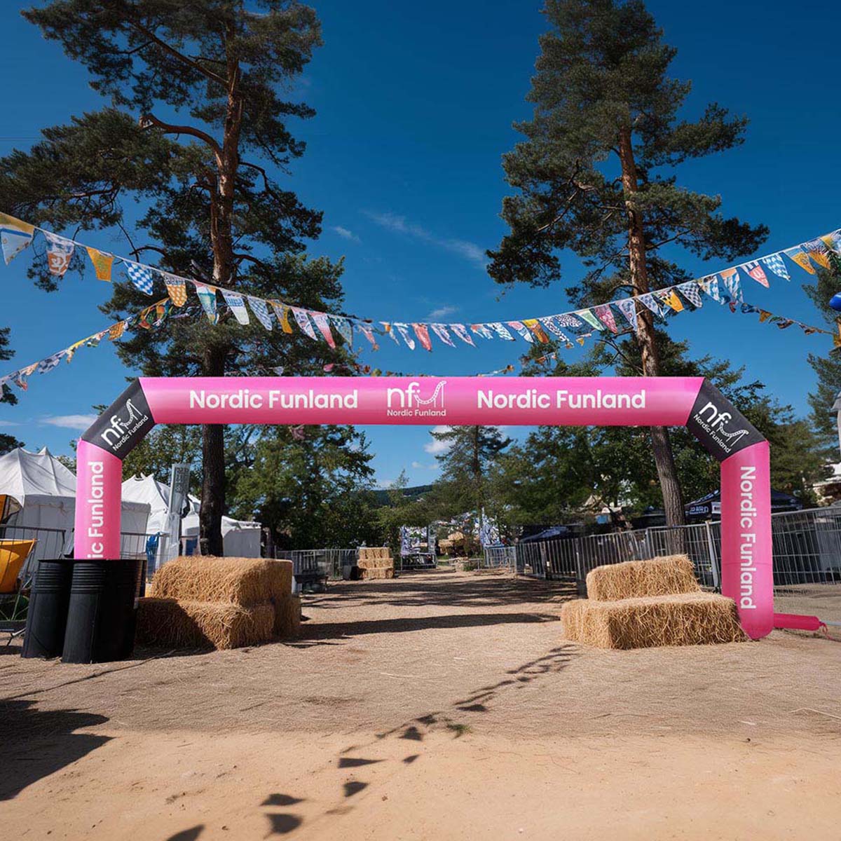 Yescom Custom Inflatable Entrance Arches Air Blow Printed Patten