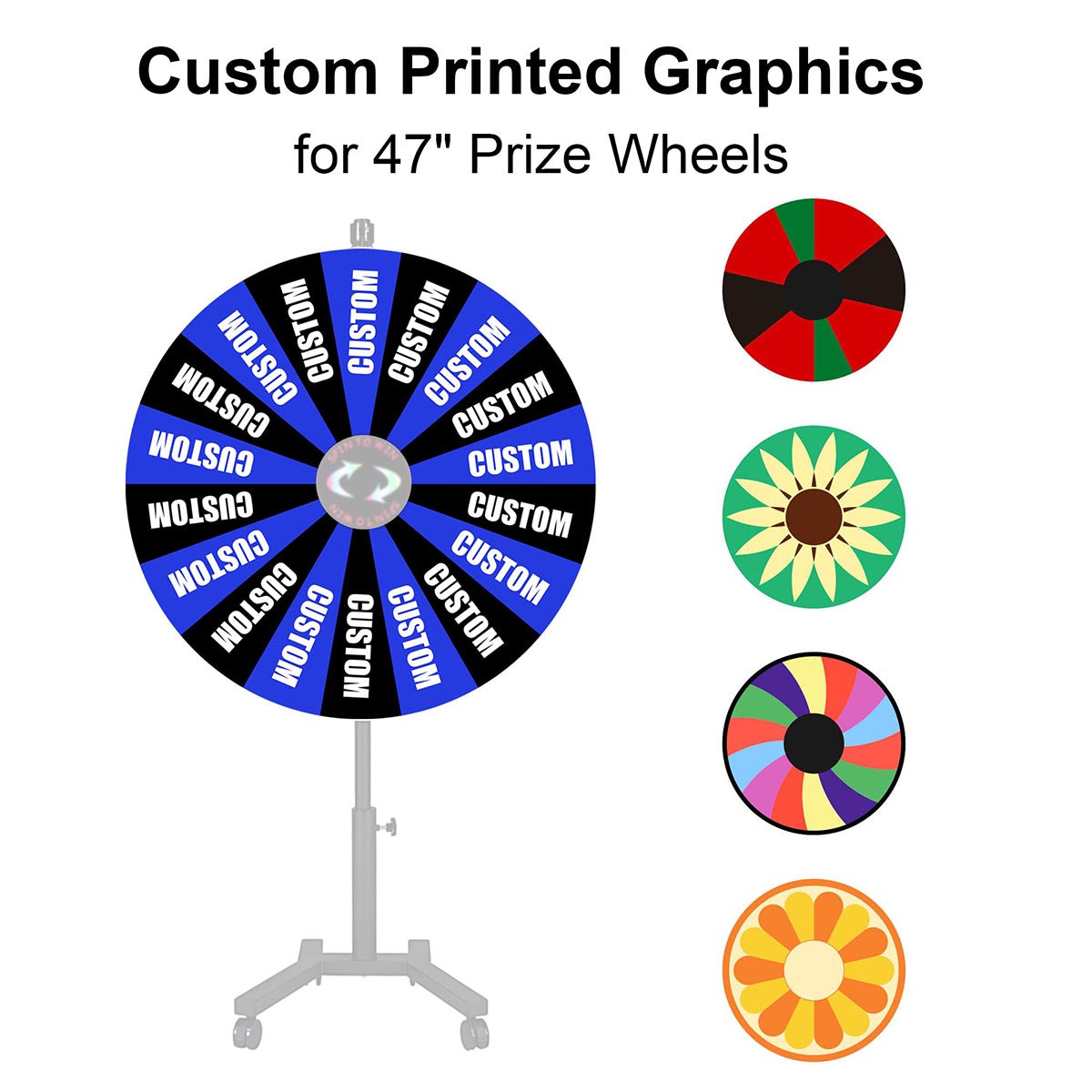 WinSpin Custom Prize Wheel Acrylic Dry Erase Board