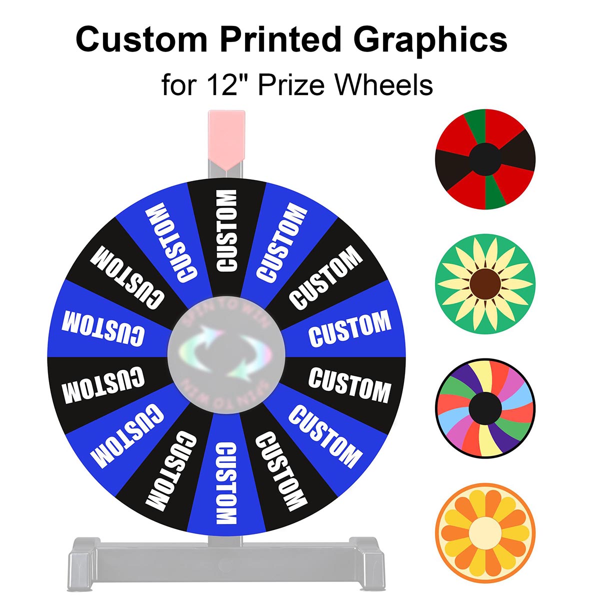 WinSpin Custom Prize Wheel Acrylic Dry Erase Board