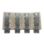 Esstac 1911 Quad Pistol GAP KYWI Pouch - with 4 Malice Clips - Made in USA