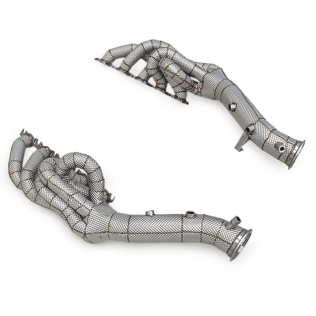 304 Stainless Exhaust Heatshield Header Manifold for Lamborghini Huracan STO EVO Spyder 5.2L