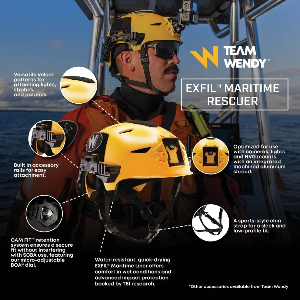 EXFIL Maritime RESCUER - Lightweight, Hi-Viz & Extra Comfort -The Professional's Choice