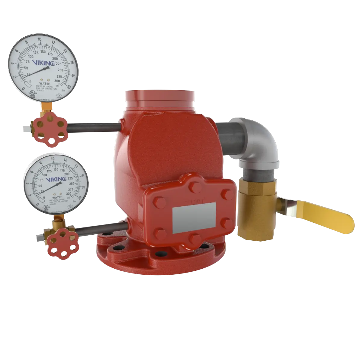 Viking Trimmed EZ Riser Check Valve for Fire Sprinkler Systems