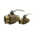 Manual Two-Way Ball Valve,9.2" L