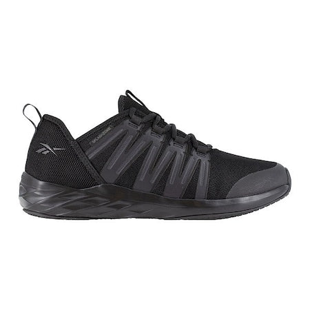 Men's Athletic Work Shoe, 15 Mesh, Black