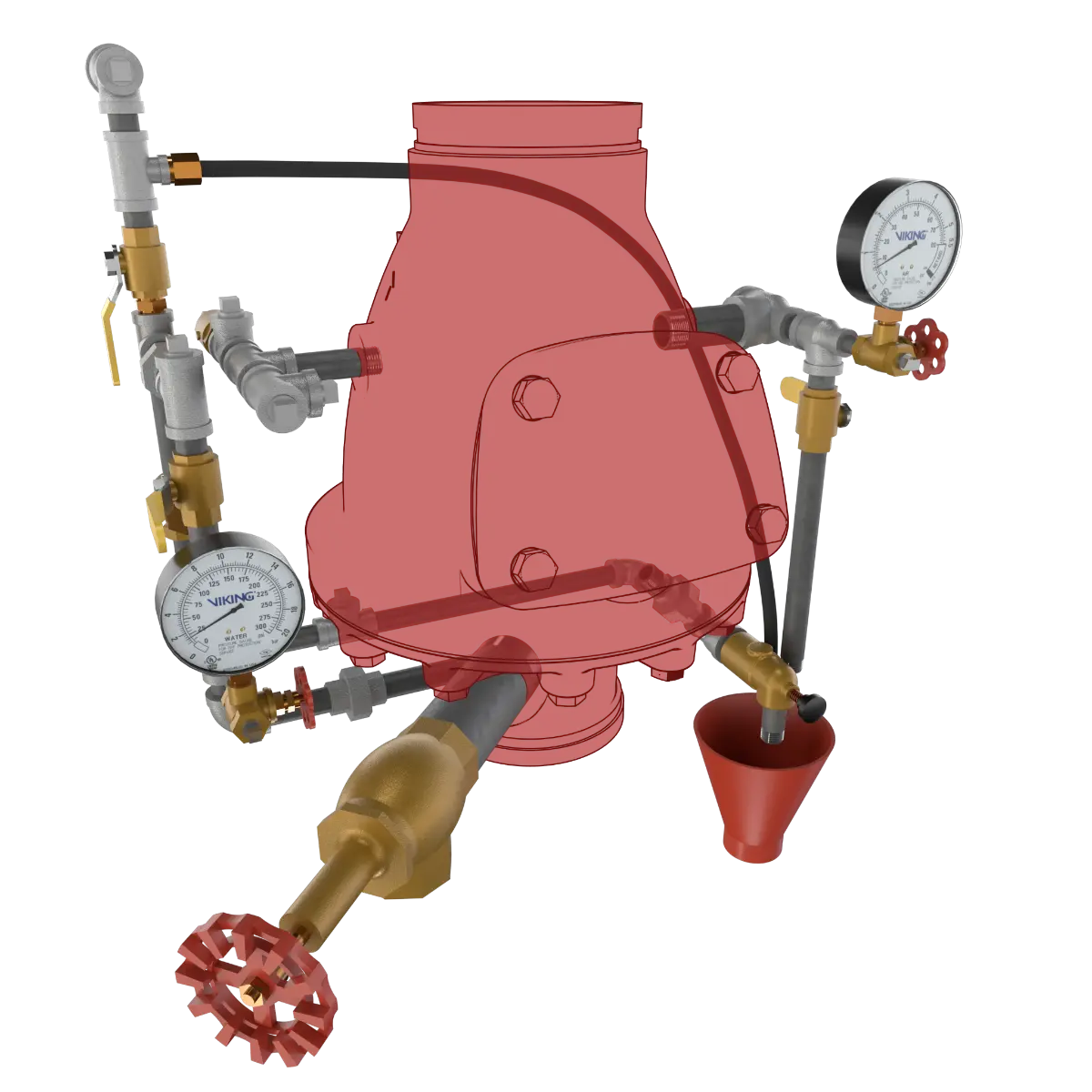 F1 F2 Dry Valve Trim for Reliable Fire Protection System