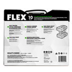 FLEX FAM10401-10 10pc Thin Wall Deep Well 6-point 1/2" Drive Impact Nut Socket Set