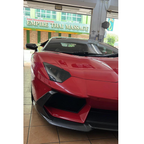V Style Dry Carbon Fiber Front Splitter for Lamborghini Aventador LP700