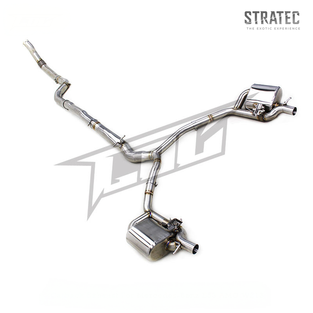 Valved Stainless Catback Exhaust System for Mercedes Benz E53 AMG W213 3.0T