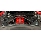 Dry Carbon Fiber Engine Bay X‑Brace for Chevrolet Corvette C8 Z51 Z06 Z07