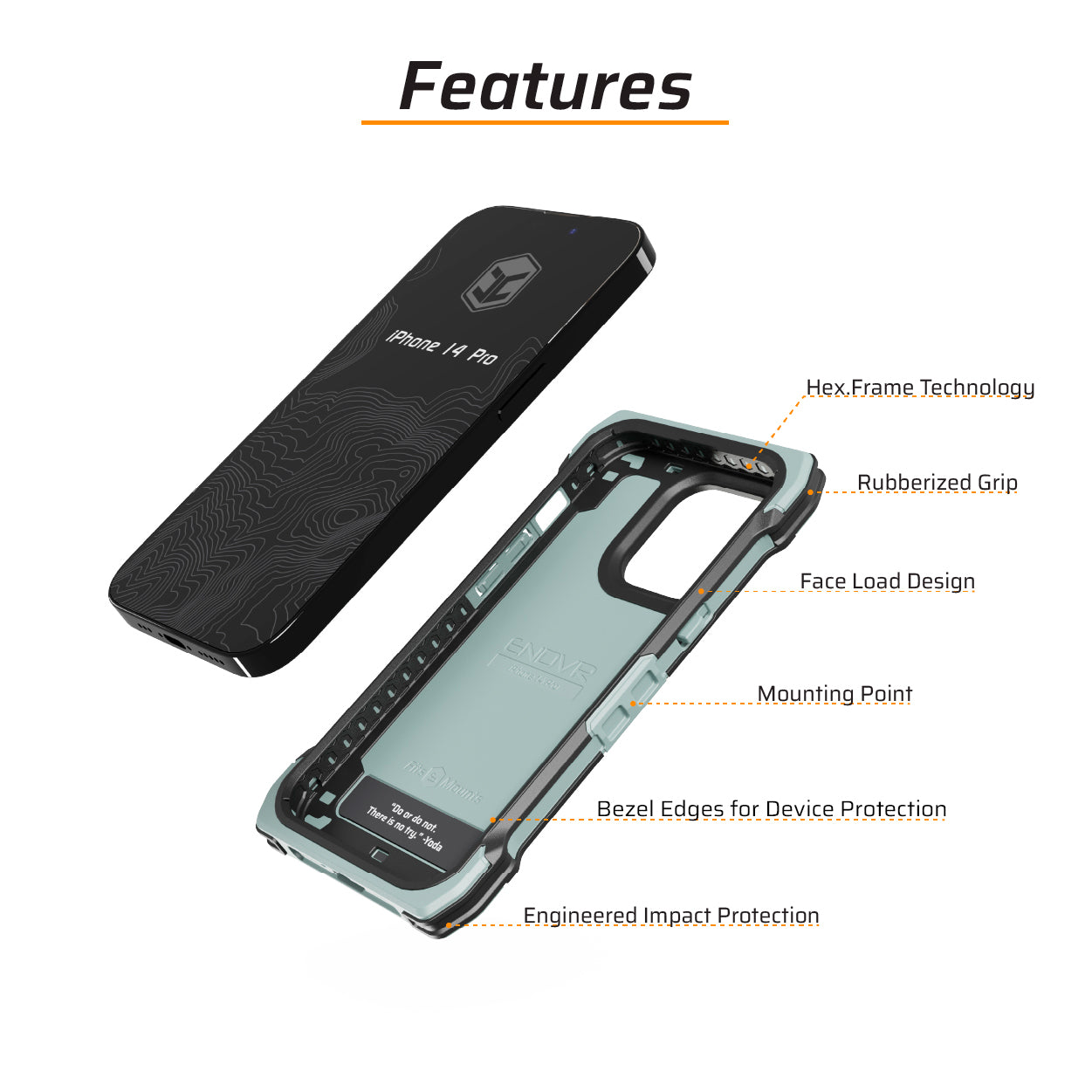 iPhone 14 Pro ENDVR Phone Case - Made in USA