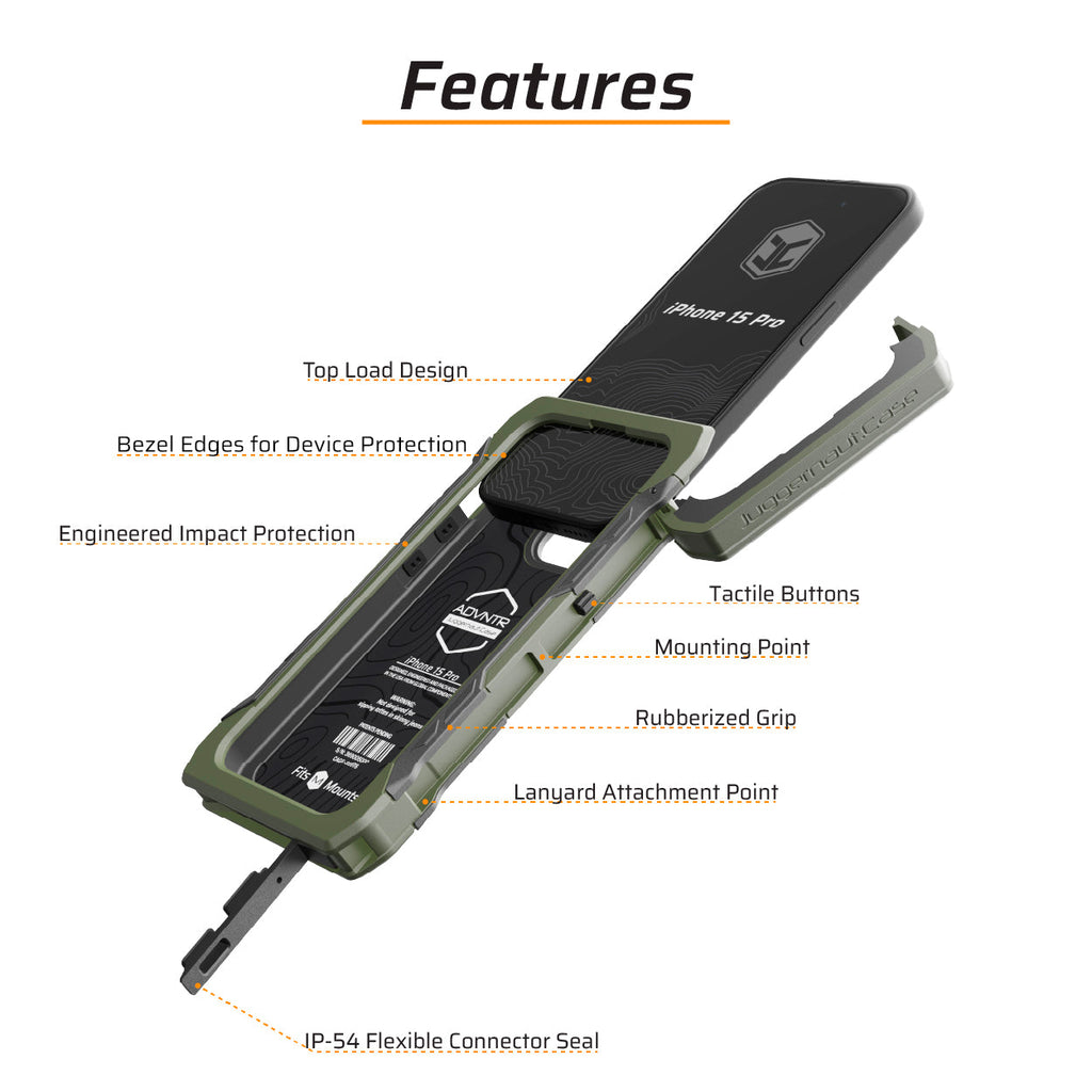 iPhone 15 Pro ADVNTR Phone Case - Made in USA