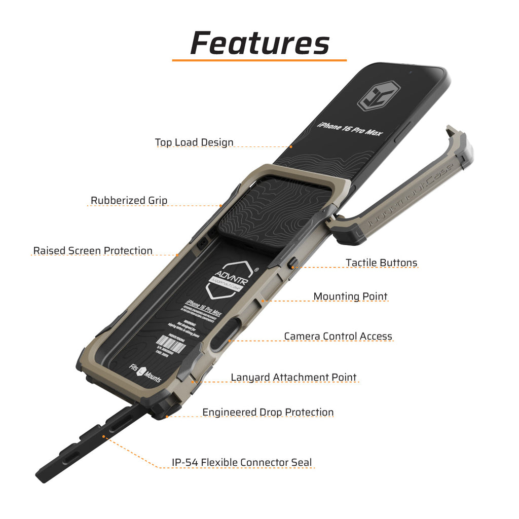 iPhone 16 Pro Max ADVNTR Phone Case - Made in USA