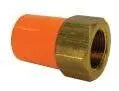 Female Adaptor With Metal Threaded Insert For Fire Systems