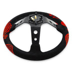 Track Ready Steering Wheel + Hub Adapter Kit For 96-06 Civic Prelude, S2000, Accord, RSX