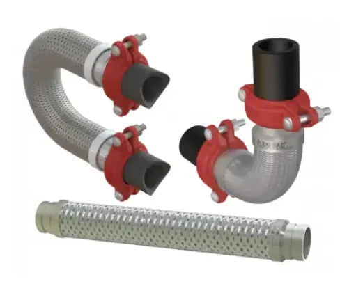 FFP FlexHead Flexible Fire Pipe 2" to 4" Sizes