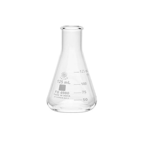 FLASKS ERLENMEYER,125ML;12/PK