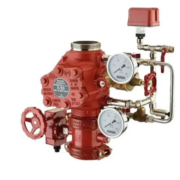 Reliable E3 Fire Alarm Valve & Trim - Water Flow Detection