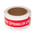 Fire Sprinkler Line Decal 6" X 2" Safety Compliance