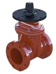 6" MJ NRS Gate Valve With Operating Nut For Fire Protection