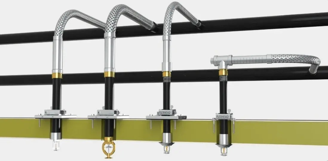 Flexhead Dry Pendent Hose for Cold Storage Fire System